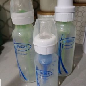 3 Dr. Browns Bottles